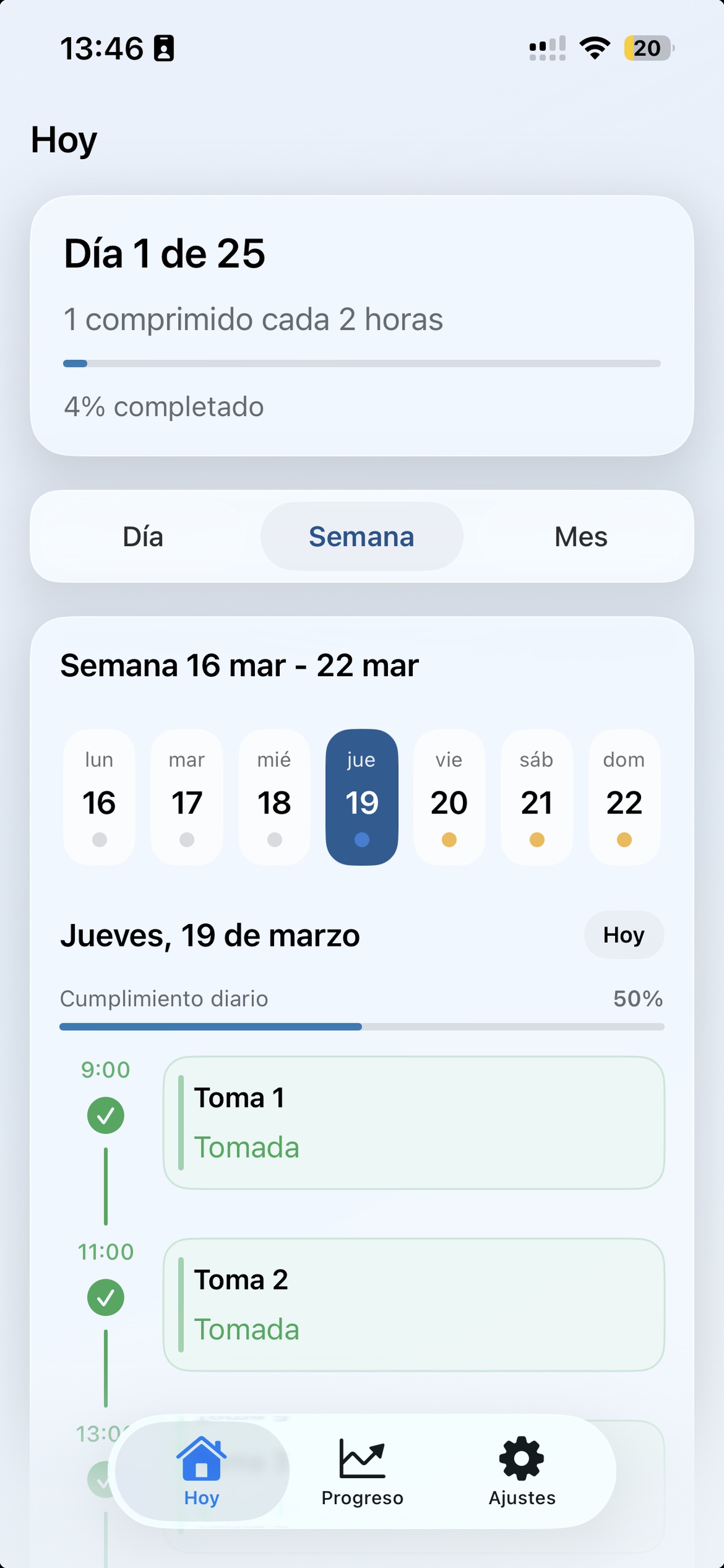TodaciApp screenshot 1